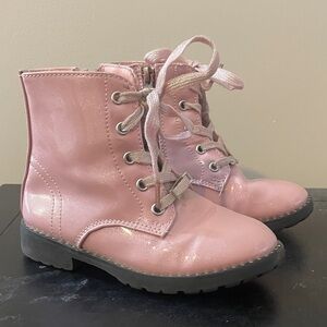 Tahari Shimmering Pink Kids Boots